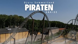 Piraten  Onride First Row  Djurs Sommerland [upl. by Ylrebnik]