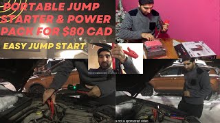 Portable Jump Starter amp Power Pack For Car  Schumacher SL1317 Battery Jump Starter  Full Details [upl. by Temme]