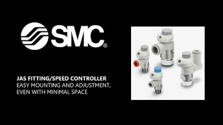 SMC Pneumatics JAS Speed Controller [upl. by Chandler]