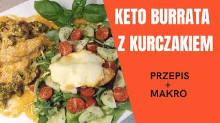 Keto Obiad Prosty Przepis Z Kurczakiem i Burratą  Przepis  Aneta Florczyk [upl. by Vachill]