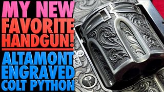 My New Favorite GunAltamont Engraved Colt Python [upl. by Hatti]