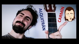 El niño de la Hipoteca ALQUITRÁN Y CARMIN 😋 guitarra TUTORIAL 2 MUY FÁCIL🖖  FÁCIL 👌👌 [upl. by Loma10]