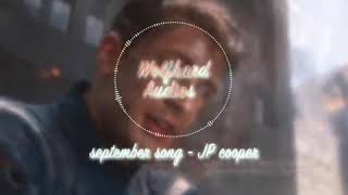 September song JP cooper Edit for Audio [upl. by Ettesoj]