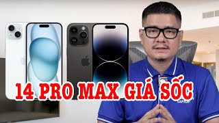 Tư vấn điện thoại iPhone 14 Pro Max 256GB GIÁ CỰC SỐC hơn hẳn 15 Plus [upl. by Yve]