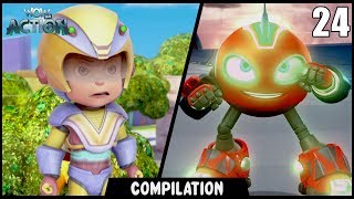 Vir The Robot Boy amp Rollbots  Compilation 24  Action show for kids  WowKidz Action [upl. by Aynatan83]