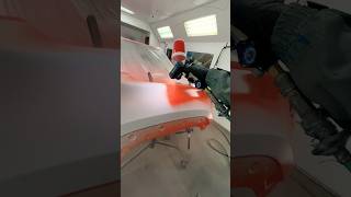 SPRAYING HEMI ORANGE ON HOT SPORTS CAR [upl. by Krista88]