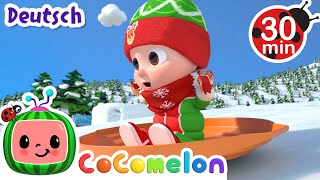 Versteckspiel im Schnee  CoComelon  Moonbug Kids Deutsch [upl. by Oneida]