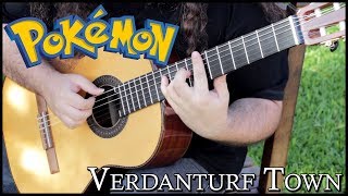 Pokémon  Verdanturf Town Guitar arrangement [upl. by Demeyer941]