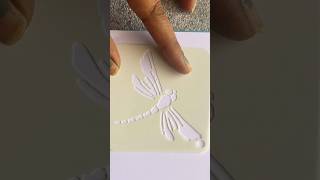 Stencil painting satisfying art 4 art painting stencil satisfyingart shorts ytviral [upl. by Ardnuek180]