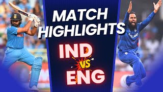 India vs England Highlights Full Match  World Cup 2023  IND vs ENG HIGHLIGHTS [upl. by Valle]