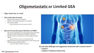 42 Oligometastatic or LImited Stage IV Disease [upl. by Berghoff]