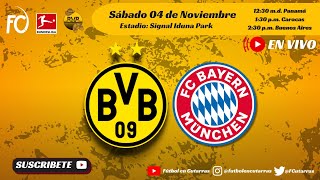 Borussia Dortmund VS FC Bayern  BUNDESLIGA  Jornada 10  DER KLASSIKER [upl. by Ajiak]