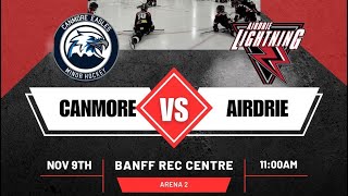 Airdrie Lightning T2  Canmore Eagles T2 [upl. by Sweyn827]