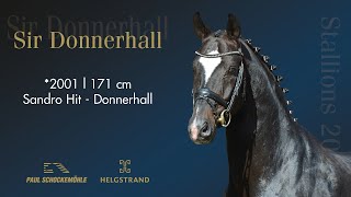 Sir Donnerhall  Dressurkollektion 2022 Schockemöhle amp Helgstrand DEU [upl. by Ellesij562]