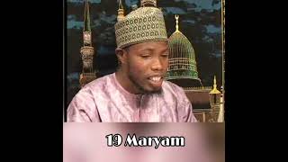 19 Sourate Maryam Sanoussi Mohamed [upl. by Dylane]