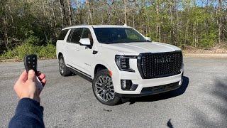 2024 GMC Yukon XL Denali Ultimate Start Up Test Drive Walkaround POV and Review [upl. by Berke7]