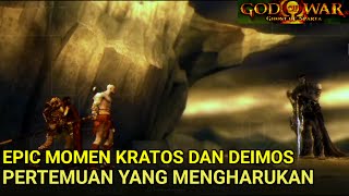 KRATOS DAN DEIMOS VS THANATOS RAJA TERAKHIR PART 12 TAMAT Game ppsspp [upl. by Inek]