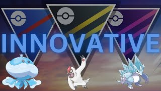 Great League Jellicent Vigoroth SHADOW Sandslash team is INNOVATIVE in PokemonGo [upl. by Dacie]