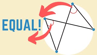 Angles in the Same Segment of a Circle are Equal  Circle Theorems [upl. by Branen]