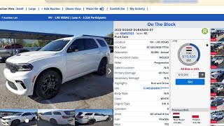 Copart Auto Auction Bidding and Prices 012724 [upl. by Anrev]