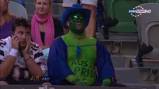 WATTS ZAP Australian Open 2013 Funny Moments [upl. by Asillem]