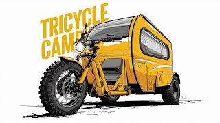 NEW Tricycle Camper Revolutionizing Compact Adventure Travel [upl. by Idolla]