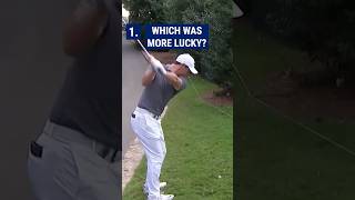 WHICH McIlroy or Spieth shot was the luckiest 🤔 [upl. by Elleneg527]