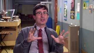 Community Season 5 JOHN OLIVER quotProfessor Ian Duncanquot Premiere Interview  ScreenSlam [upl. by Bertolde]