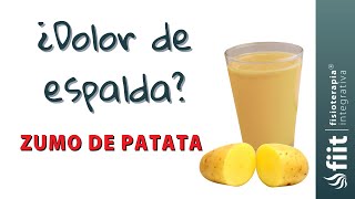 Cuida tu salud y tu espalda con zumo de patata cruda [upl. by Lledra64]