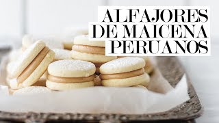 Alfajores de Maicena Peruanos  Cravings Journal español [upl. by Dulci306]