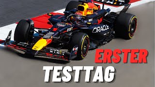 Erster Testtag in der Analyse Verstappen und Red Bull dominieren  Formel 1 Testfahrten 2024 [upl. by Clint]