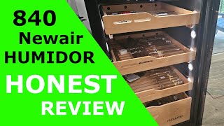 Newair 840 Cigar Humidor HONEST Review  The best Humidor on Amazon [upl. by Marder858]