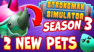 ⚡️Strongman Simulator Season 3⚡️On Roblox 🔥 [upl. by Atnamas]