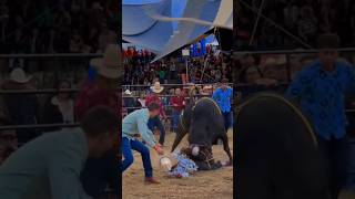 JARIPEO EXTREMO MONTA DRAMÁTICA😱💥 jaripeo shorts [upl. by Milburr]