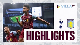 MATCH HIGHLIGHTS  Tottenham Hotspur 12 Aston Villa [upl. by Takeo]