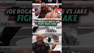 Mike Tyson vs Jake Paul was fixed  Joe Rogan joerogan jre jreclips [upl. by Ylrrad]