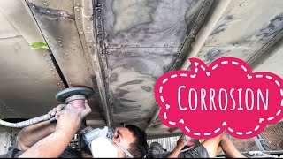 Removing Corrosion On Aircraft [upl. by Dorcas484]