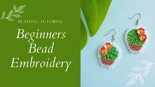 Single Needle Beading Tutorial  Art by Breanna Deis [upl. by Desirae]