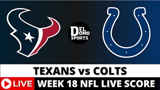 HOUSTON TEXANS VS INDIANAPOLIS COLTS LIVE  NFL Game Score Jan 06 2024 [upl. by Haleelahk]