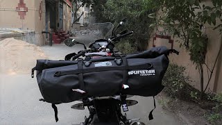 Enduristan Tornado 2 drybag 51Ltrs unboxing and review  BMW G 310GS  Life On 2 Wheels [upl. by Rovner]