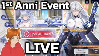 Snowbreak Anniversary event part 1 LIVE  Quick overview part 1 amp 2  bonus pulls [upl. by Adley]