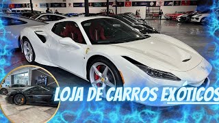 Loja de carros exoticos nos EUA [upl. by Erreipnaej]