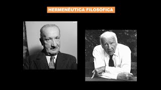 HERMENÊUTICA FILOSÓFICA HEIDEGGER E GADAMER [upl. by Gilba]