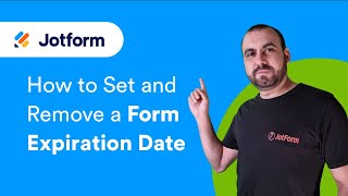 How to Set and Remove a Form Expiration Date [upl. by Jabon]