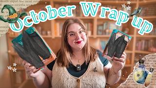 🎥lets talk about the 5 books I read in October 🧡📚☕️ [upl. by Rawdan]