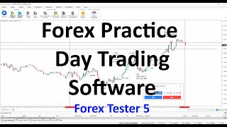 Forex Practice Day Trading Software  Forex Tester 5 [upl. by Atenaz]