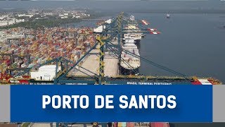 Entrega de obras no Porto de SantosSP [upl. by Ilona]