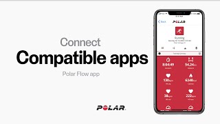 Polar Flow app  Connect compatible apps [upl. by Warrenne375]