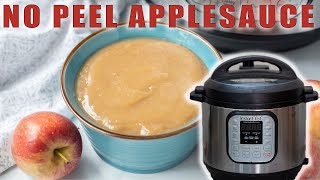 Instant Pot Applesauce AKA The EASIEST Homemade Applesauce [upl. by Rolando931]