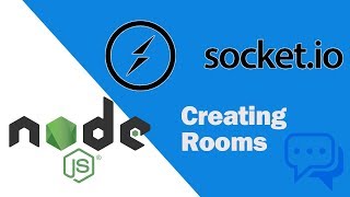 Node JS  SocketIO  Passing Data amp Creating Rooms [upl. by Ellehcirt]